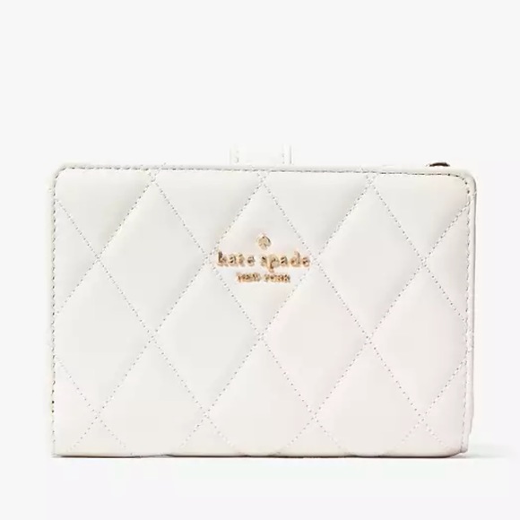 KATE SPADE Carey Medium Compact
Bifold Wallet Parchment Color - Picture 10 of 15